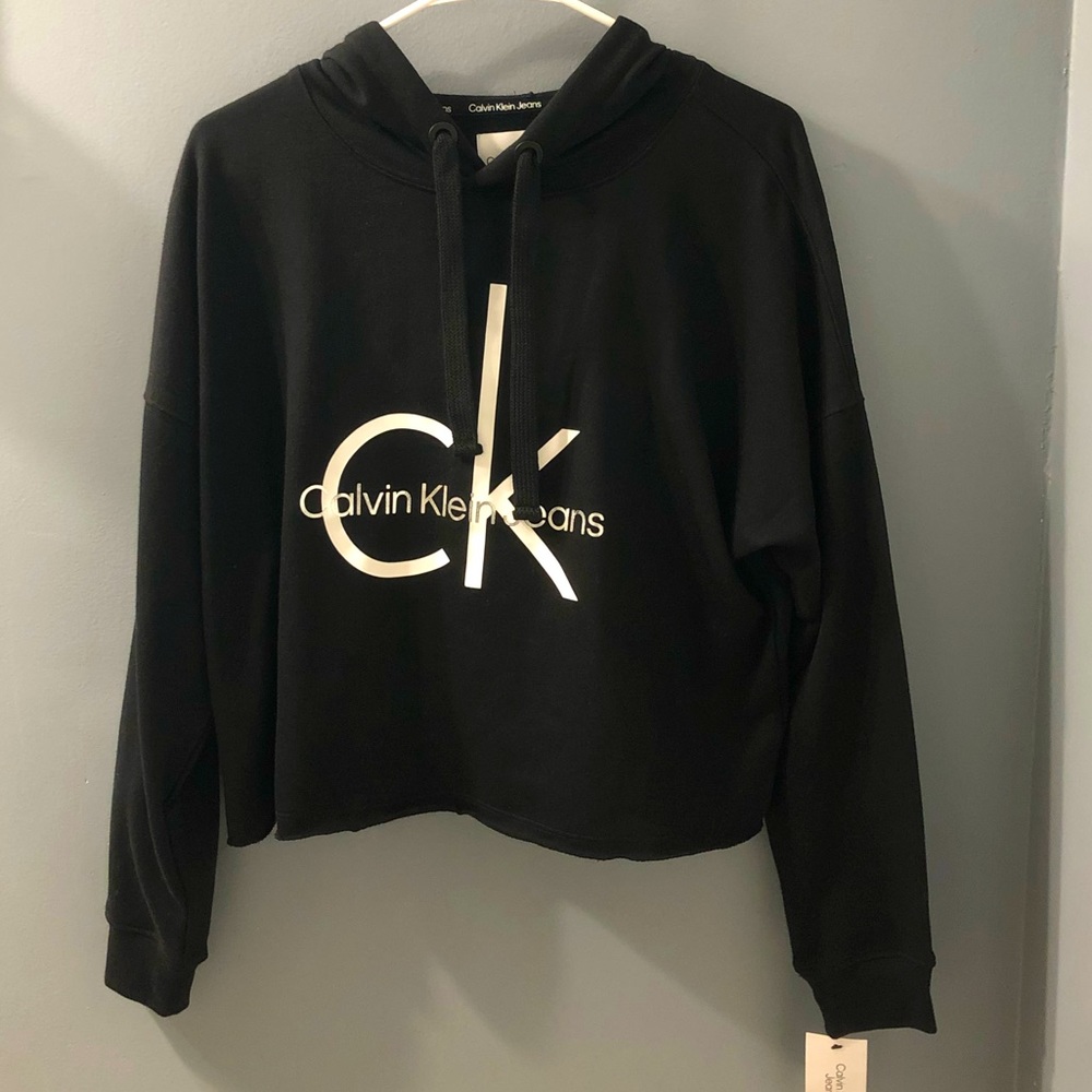 NWT Calvin Klein Black Hoodie